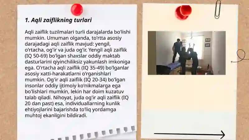 Aqli zaiflikning klinik shakllari 3