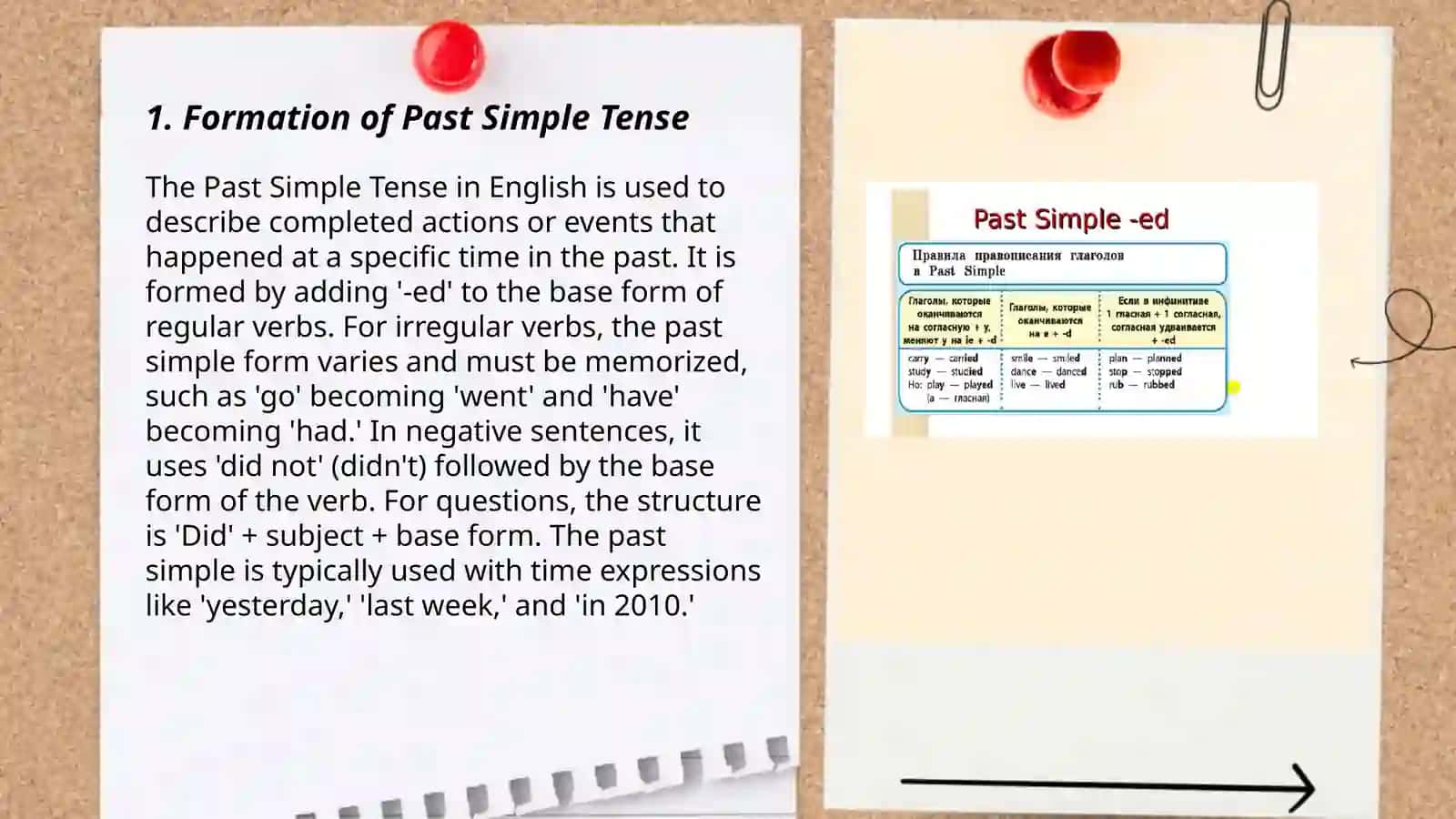 Past simple 3