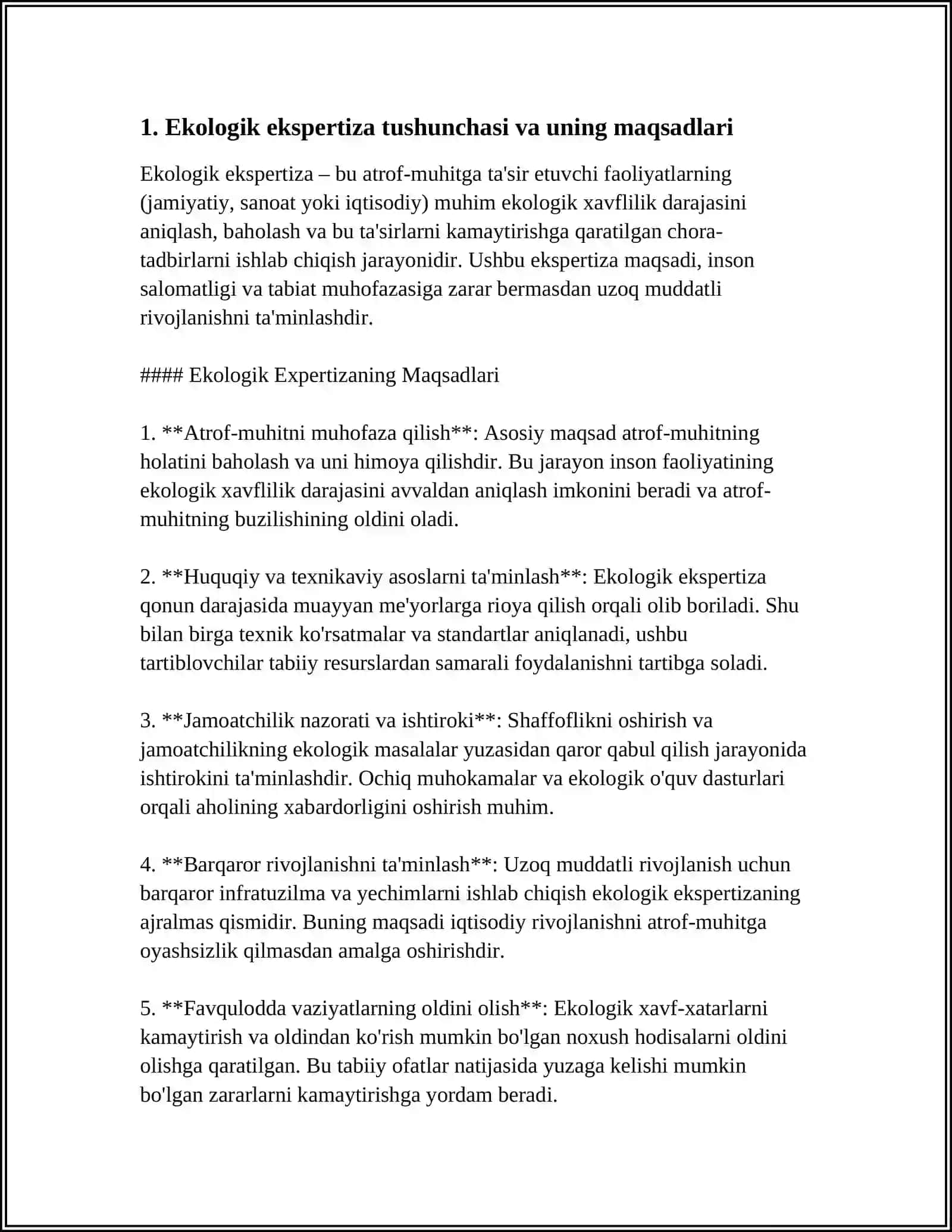 EKOLOGIK EKSPERTIZA OBYEKTLARI 3