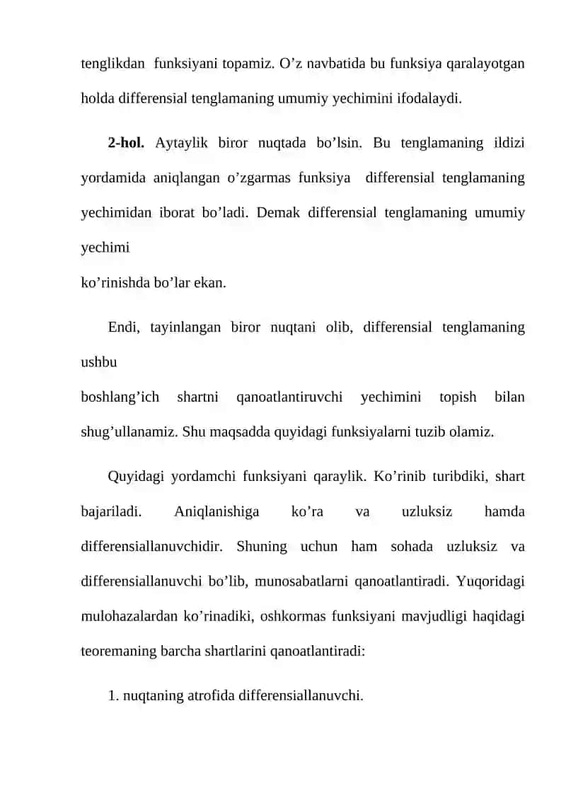 Differensial tenglamalar 3