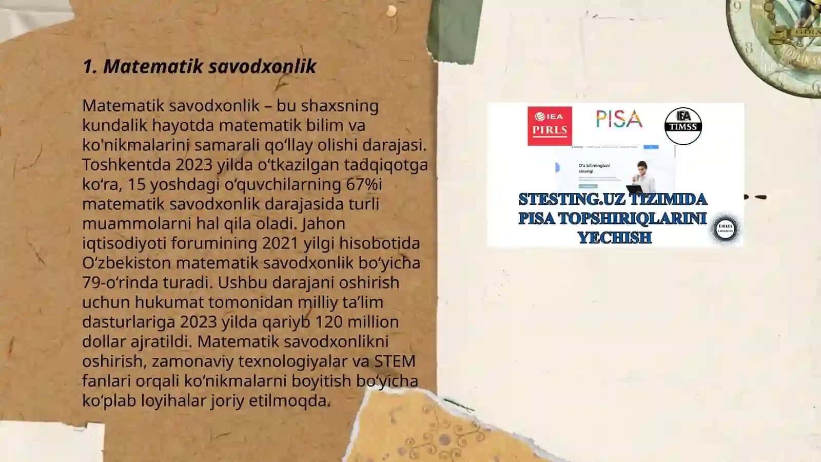 Matematik savodxonlik 3