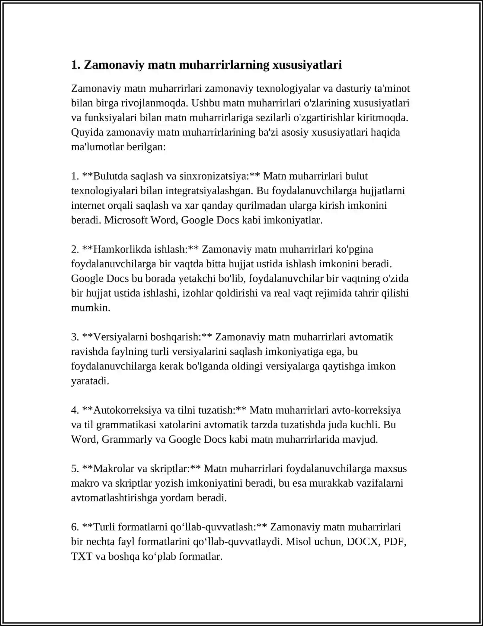 ZAMONAVIY MATN REDAKTORLARI 3