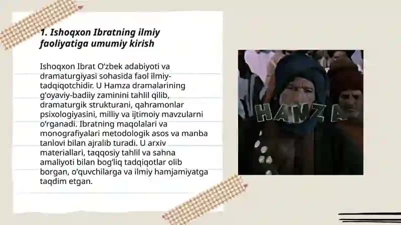 Ishoqxon Ibratning ilmiy faoliyati 3