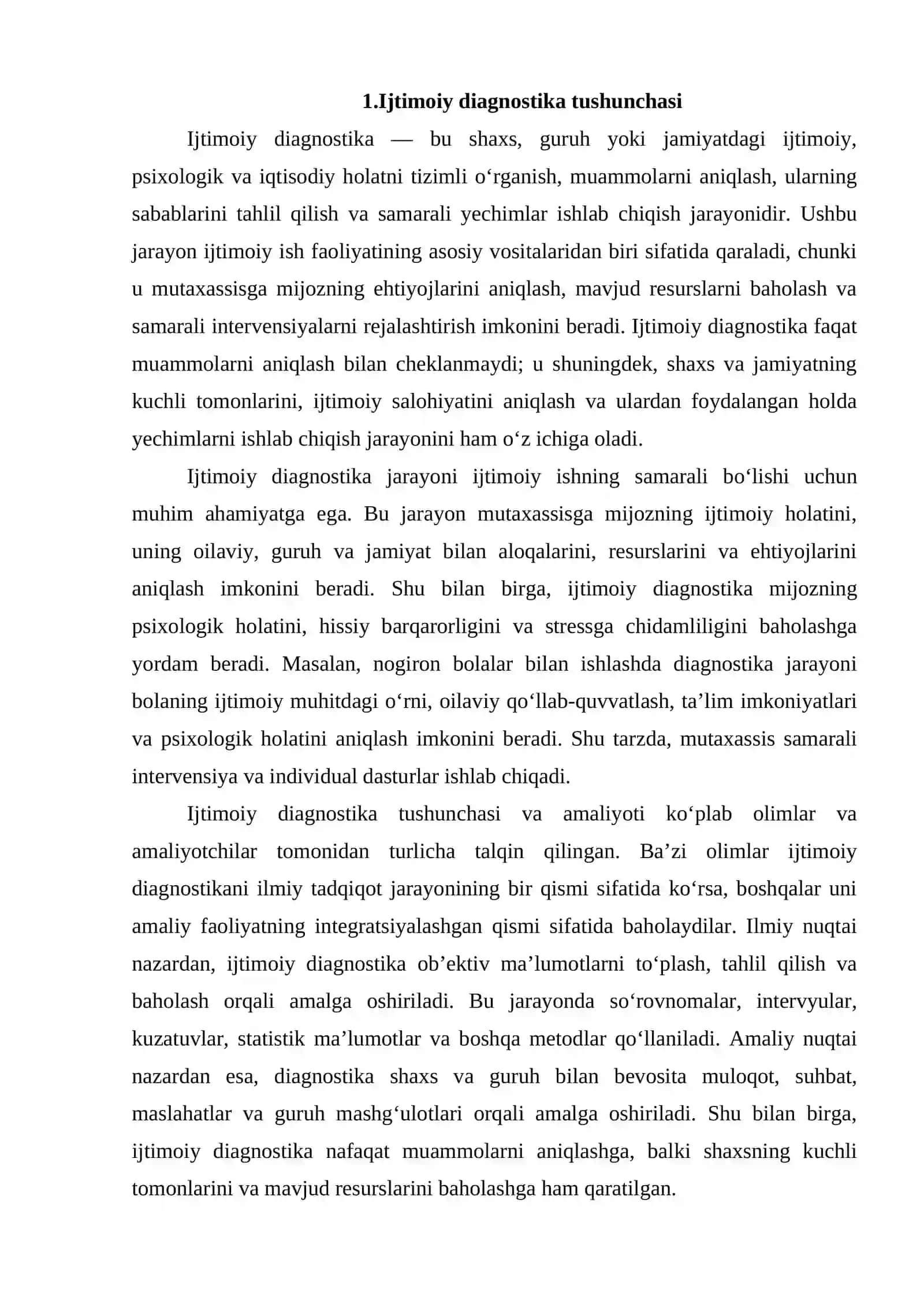 Ijtimoiy diagnostika tamoyillari 3