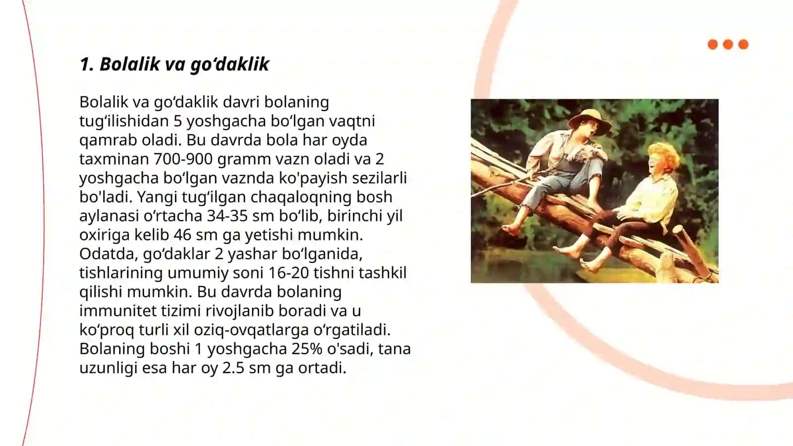 Bolalik va go‘daklik 3