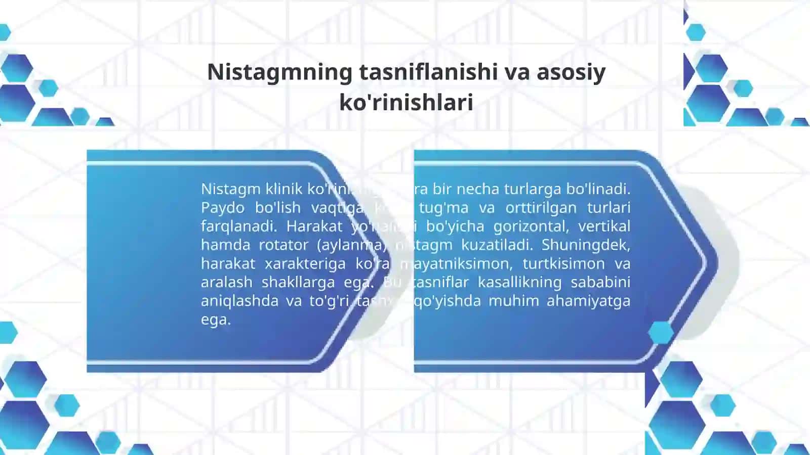 Nistagm: Umumiy tushuncha va tasnifi 3