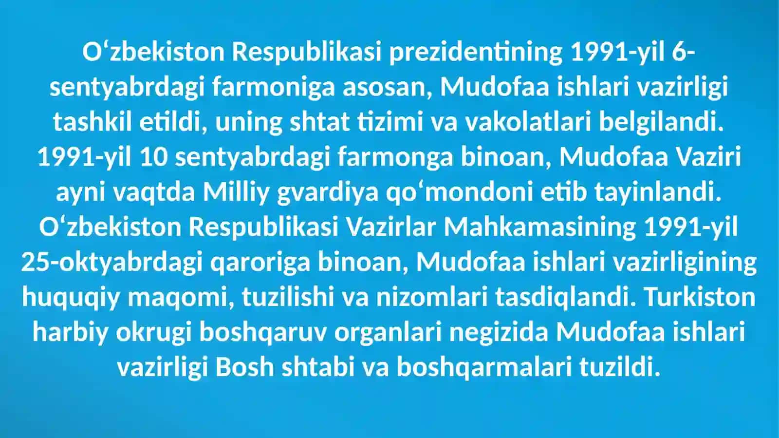 Oʻzbekistonda Mudofaa Qobiliyati 3