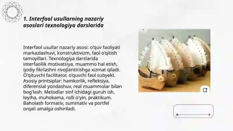 Texnologiya darslarida interfaol usullarni qòllash metodikasi 3