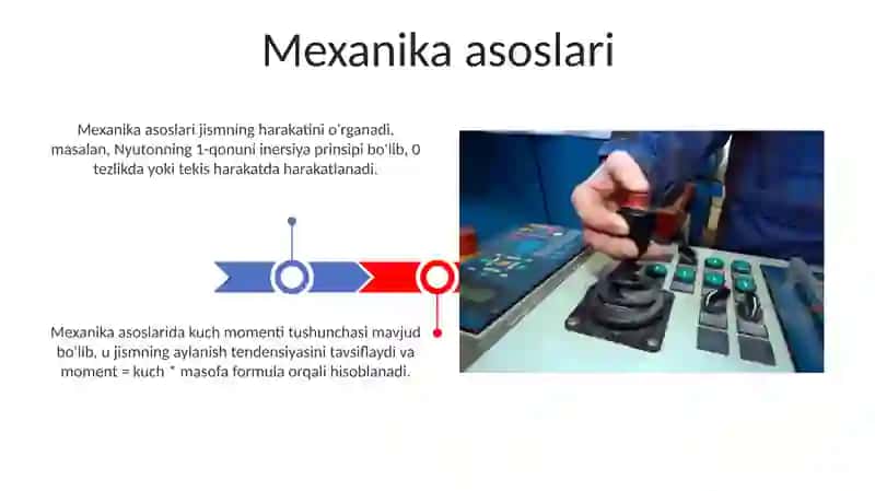 Mexanika.Mexanika boshqaruv qurilmalar 3