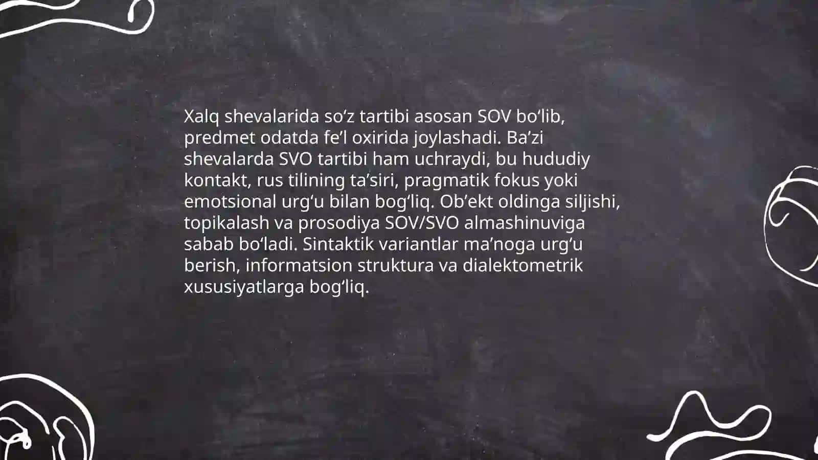 Oʻzbek xalq shevalari sintaksisi 3