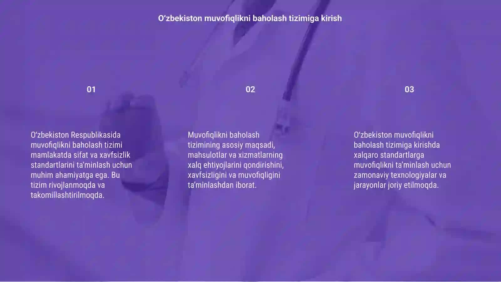 O‘zbekiston Respublikasida muvofiqlikni baholash tizimining rivojlanishi 3