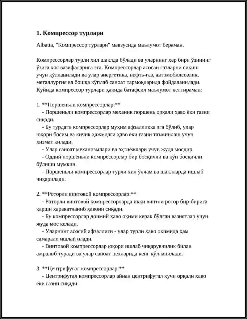 МАИШИЙ КОМПРЕССИОН СОВУТКИЧ АСОСИЙ АГРЕГАТ ҚИСМЛАРИ 3