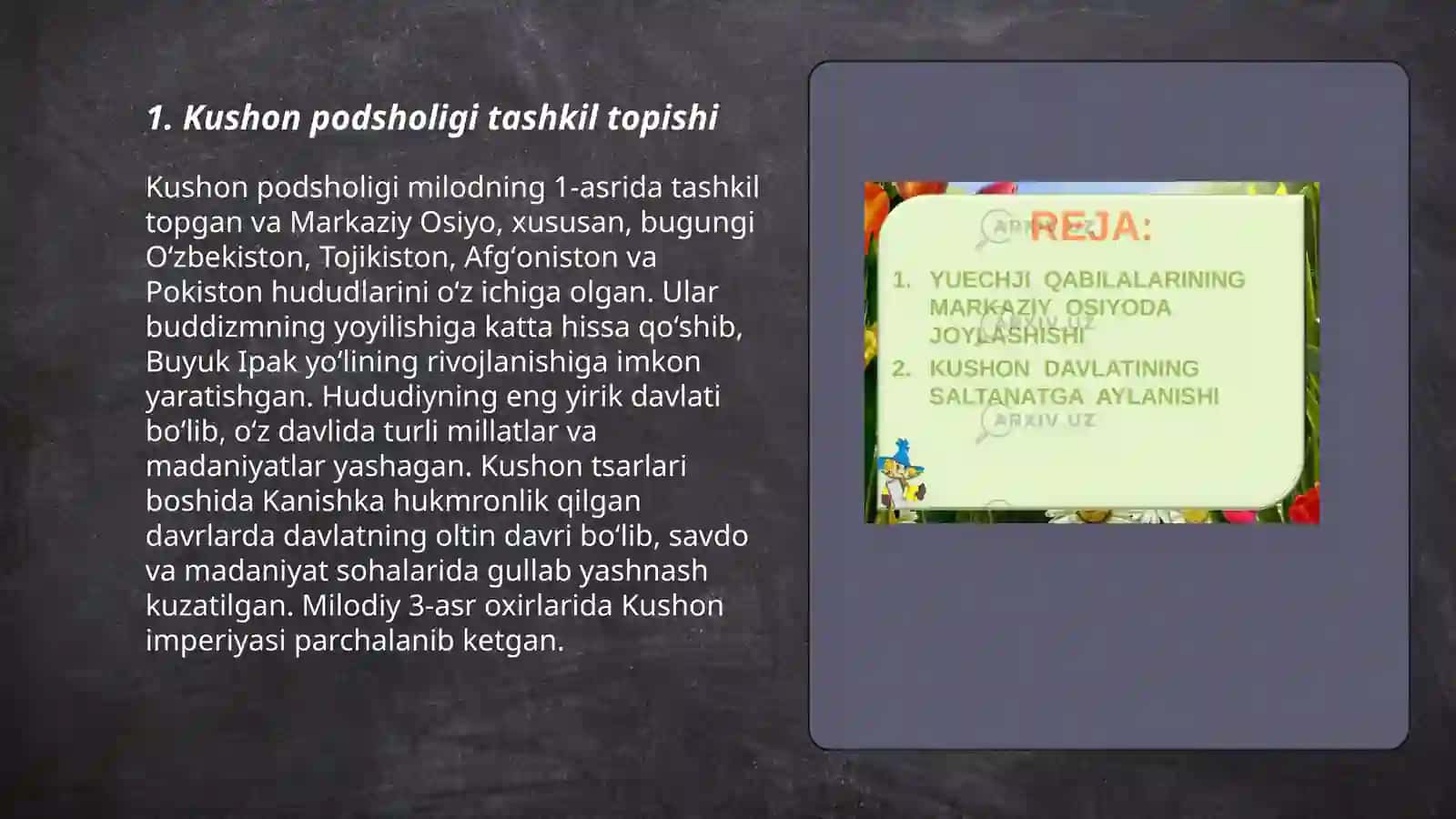 Kushon podsholida boshqaruv tartibi 3