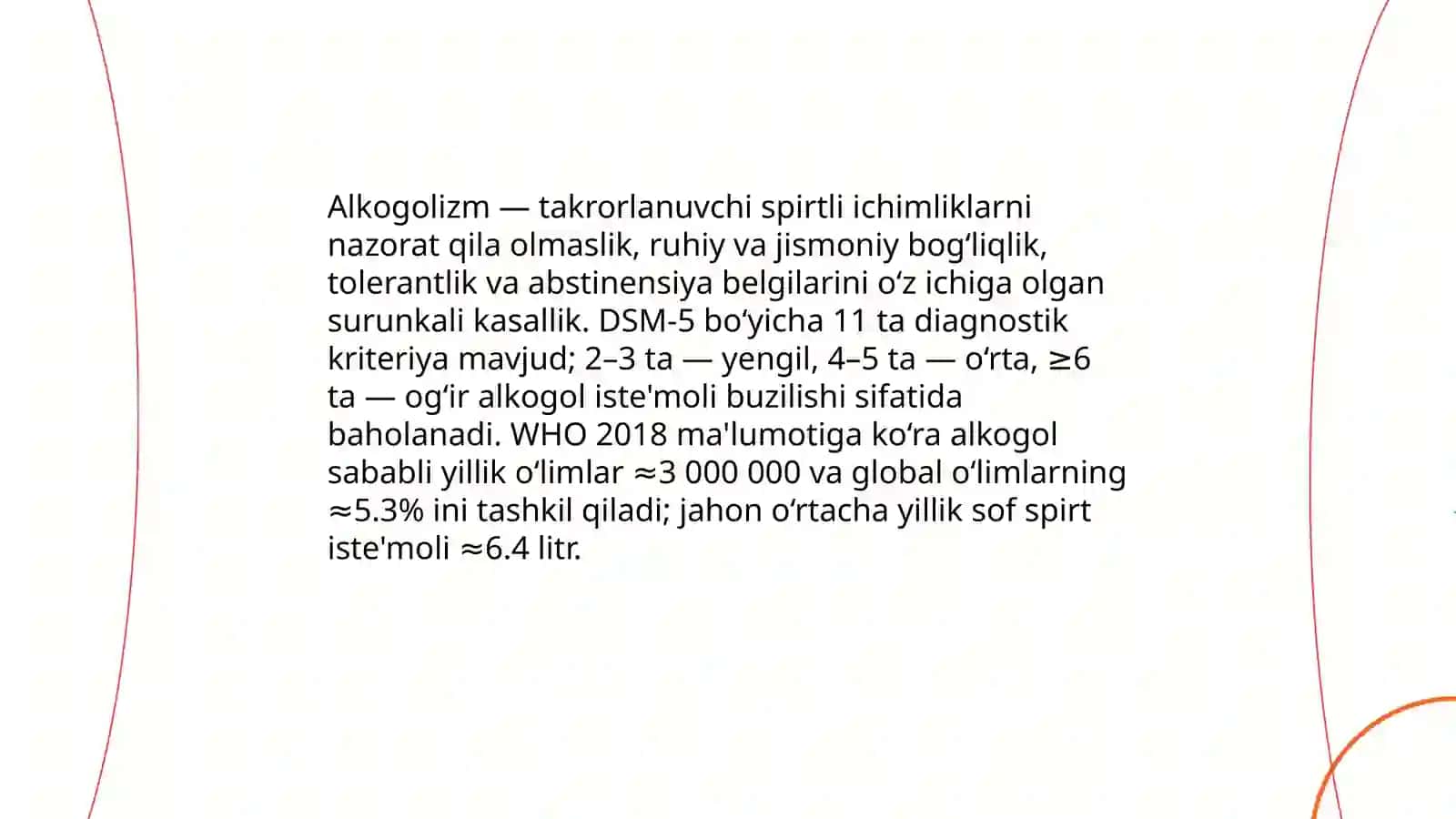 Alkogolizm va uning oqibatlari 3