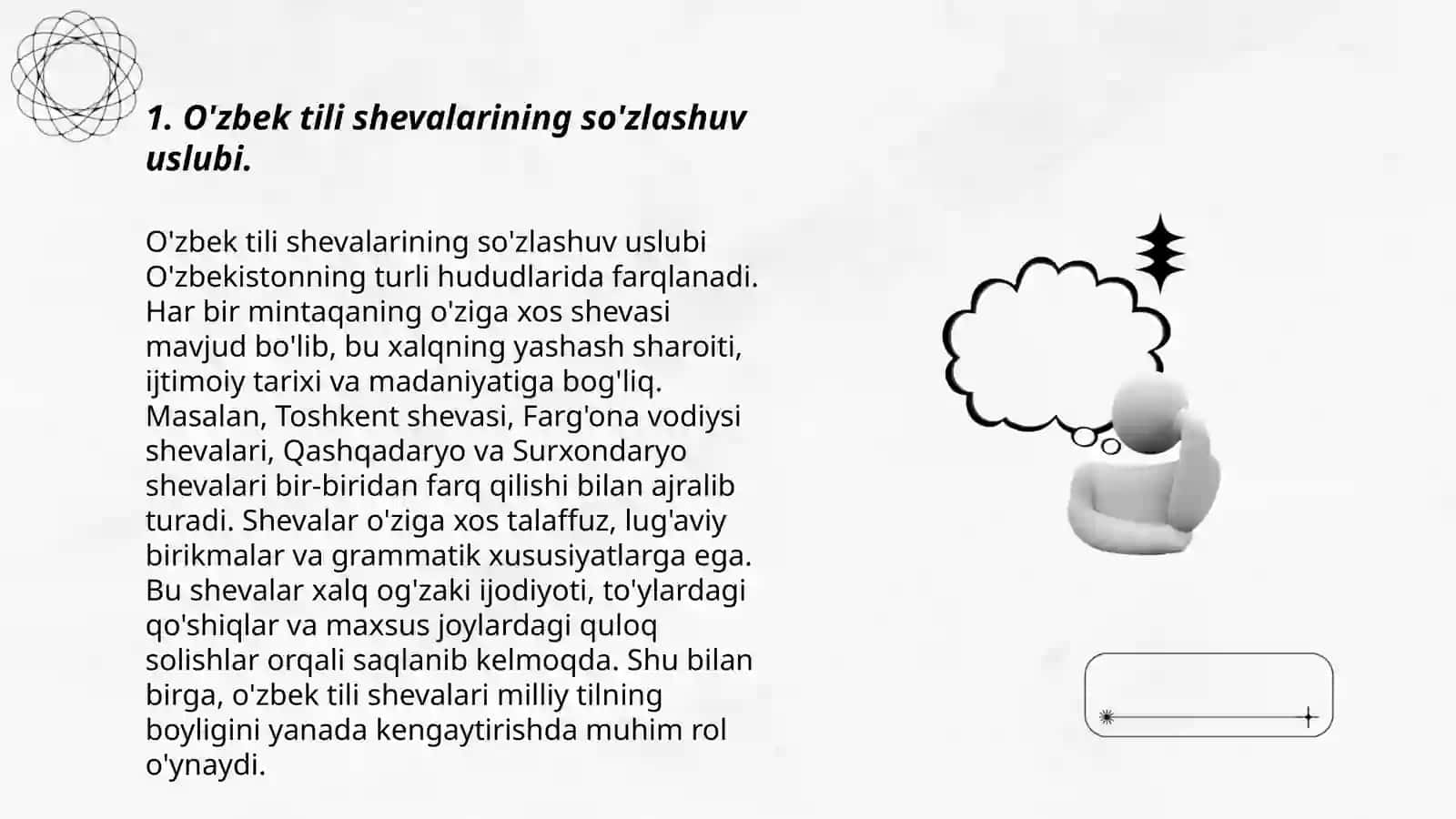 O'zbek tili lahja va shevalari 3