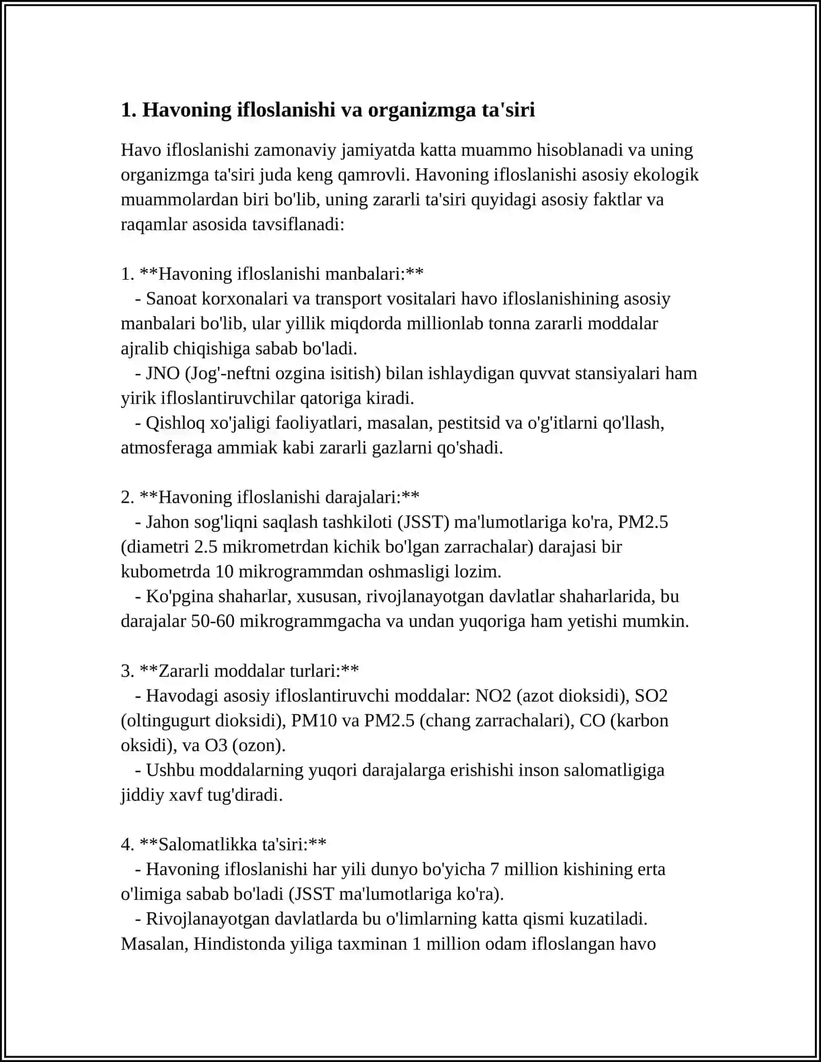 TASHQI MUHITNING ORGANIZMGA TAʼSIRI 3