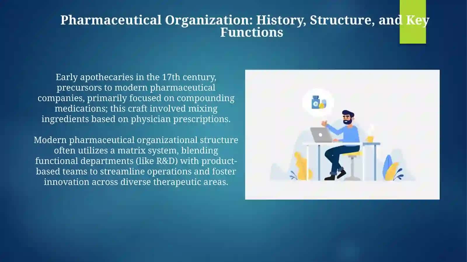 Organization pharmaceutical work 3