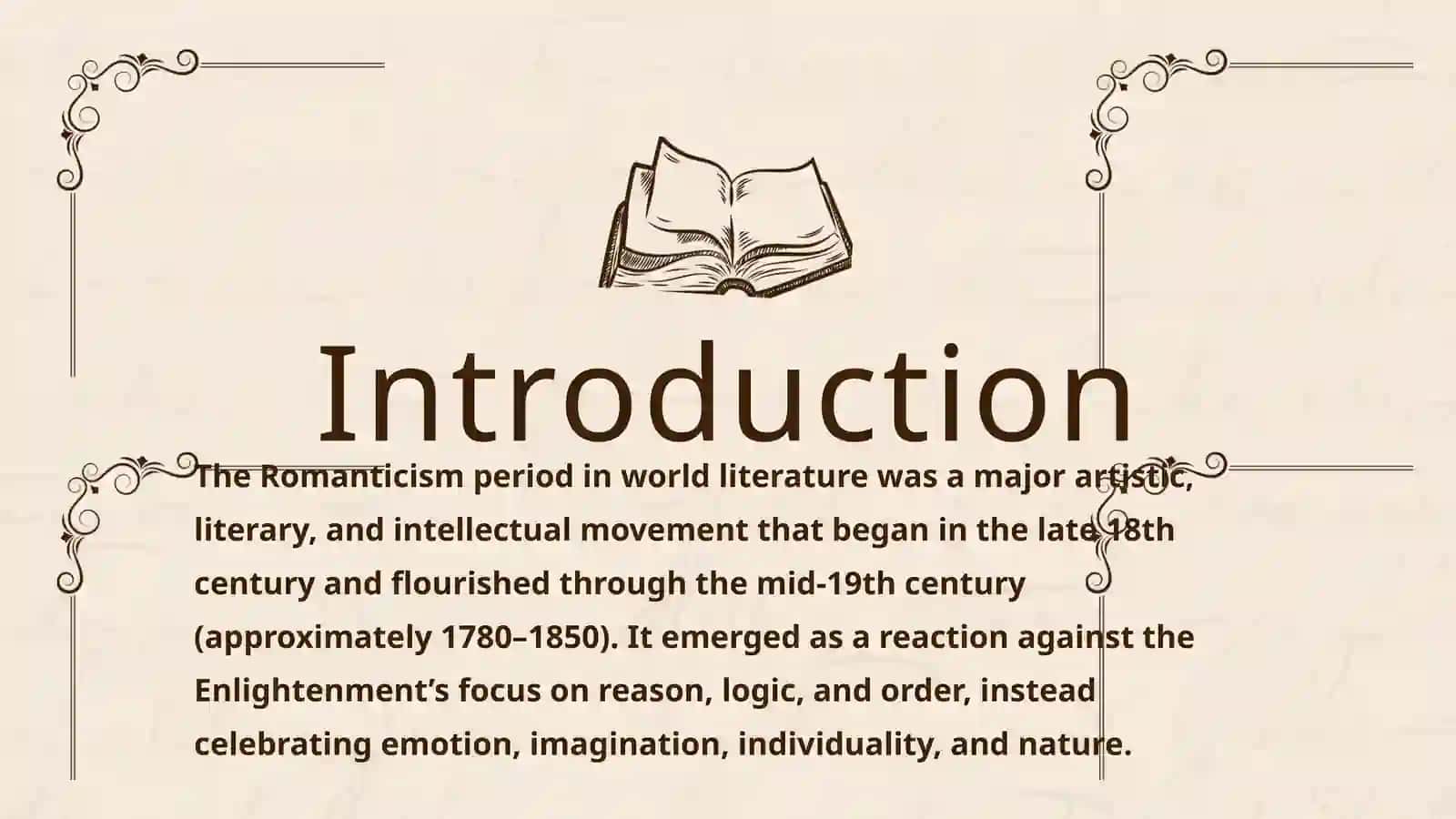 Romanticism Period in World Literature 3