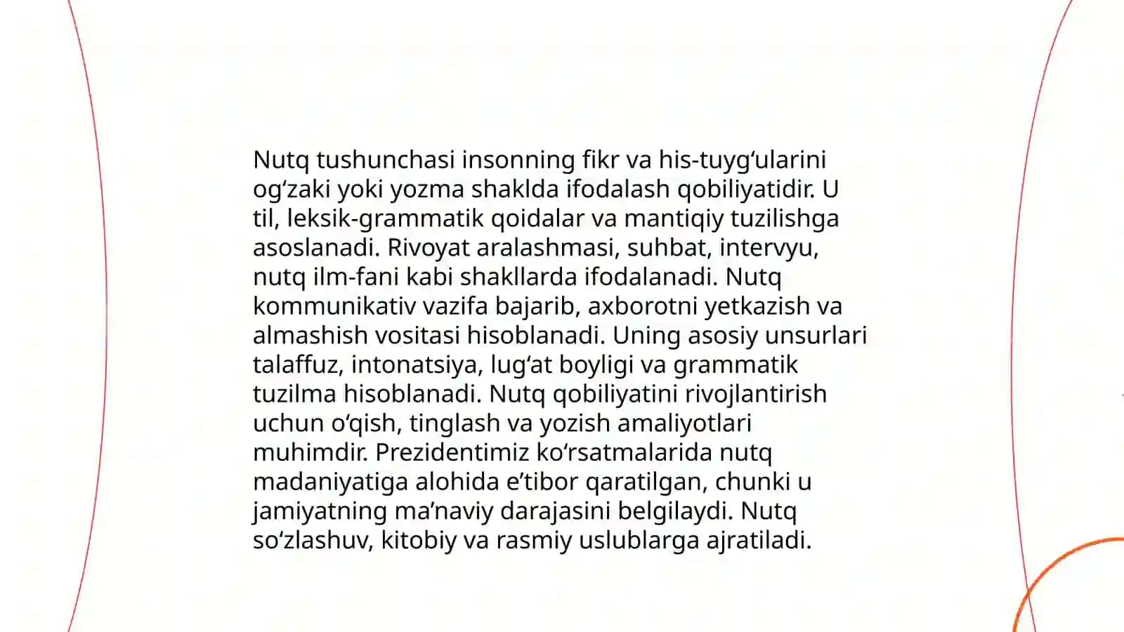 Nutqning aloqa shakllari 3