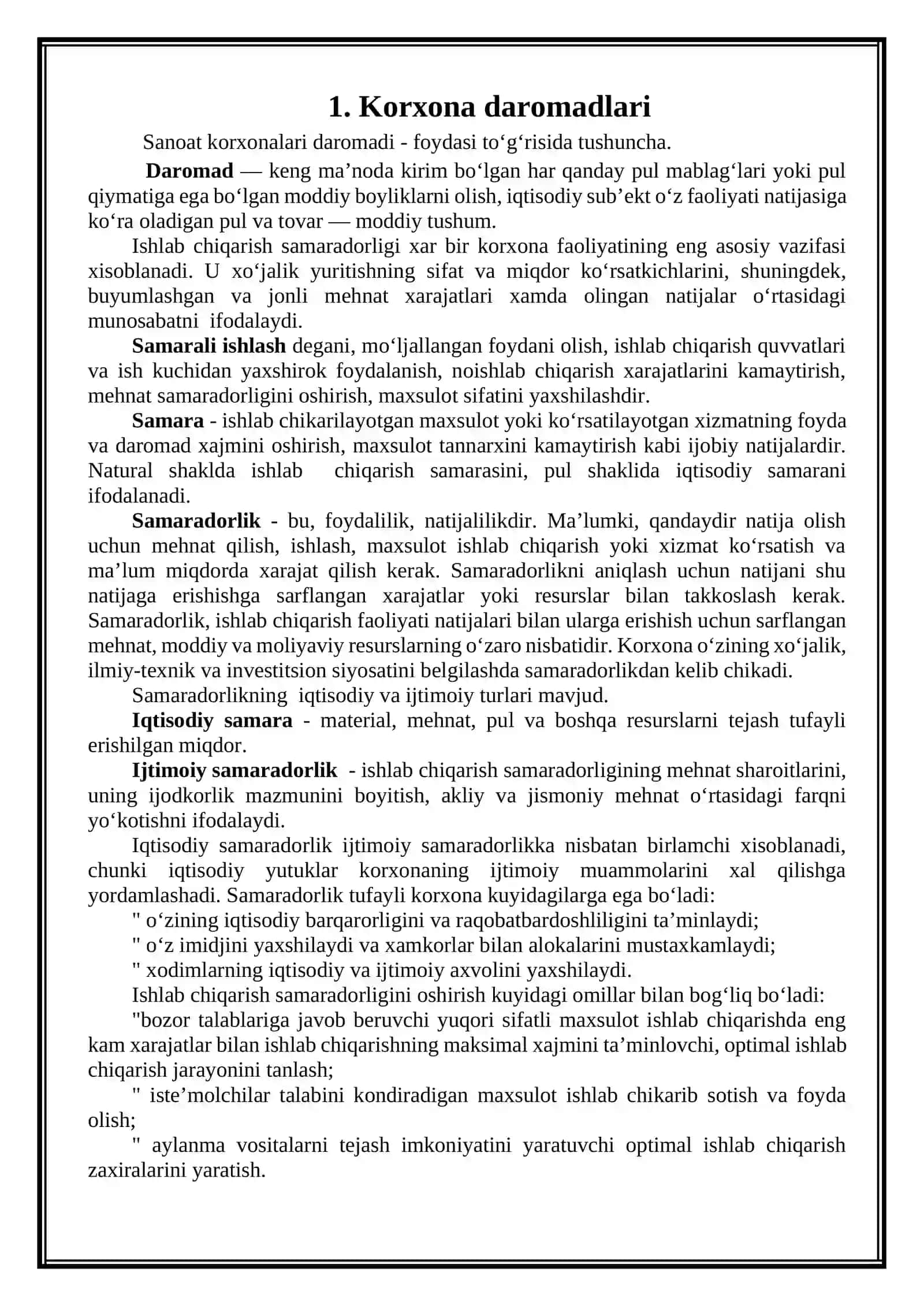 Sanoat korxonalarining moliyaviy ko’rsatkichlari 3