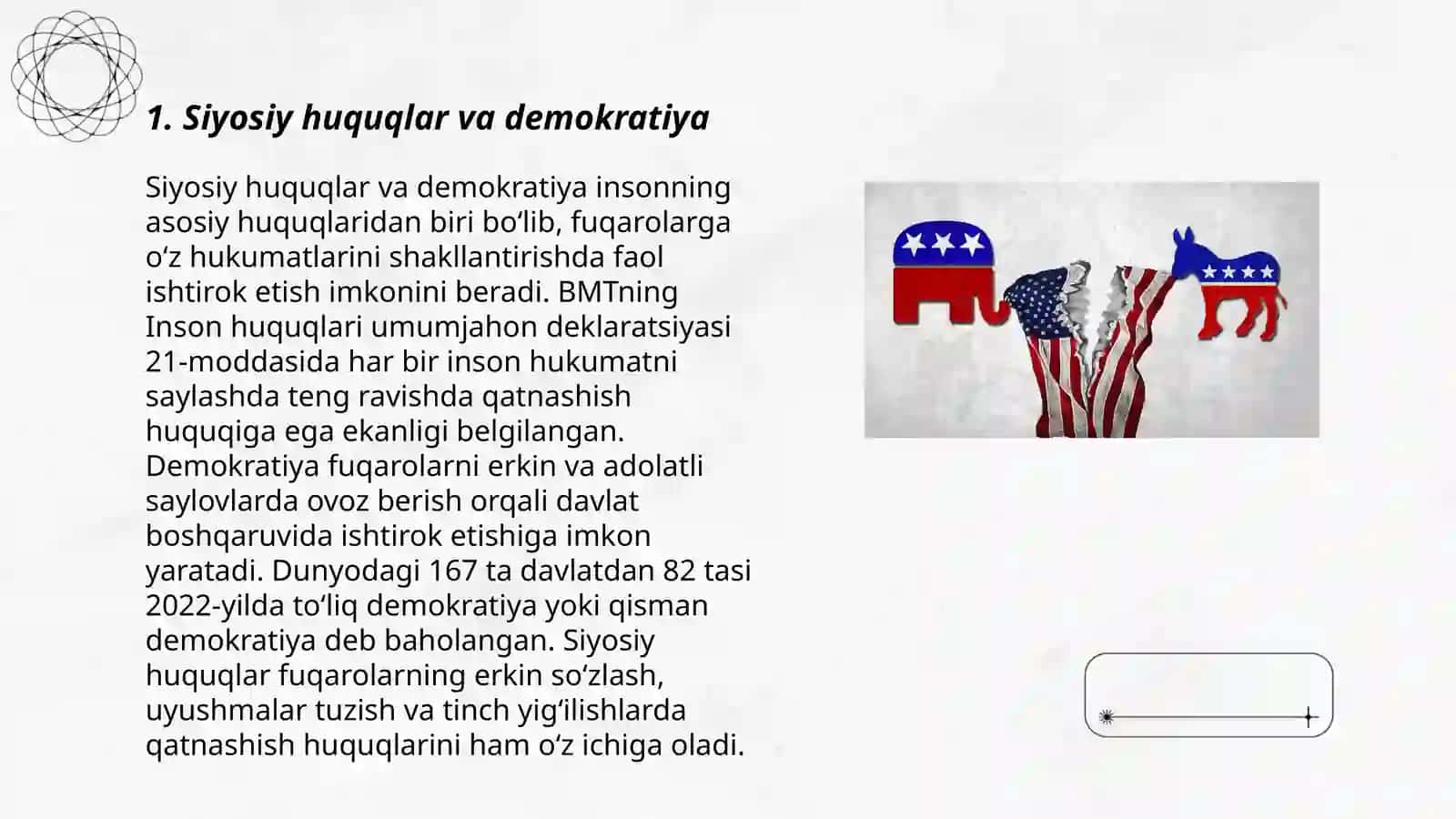 Siyosiy huquqlar 3