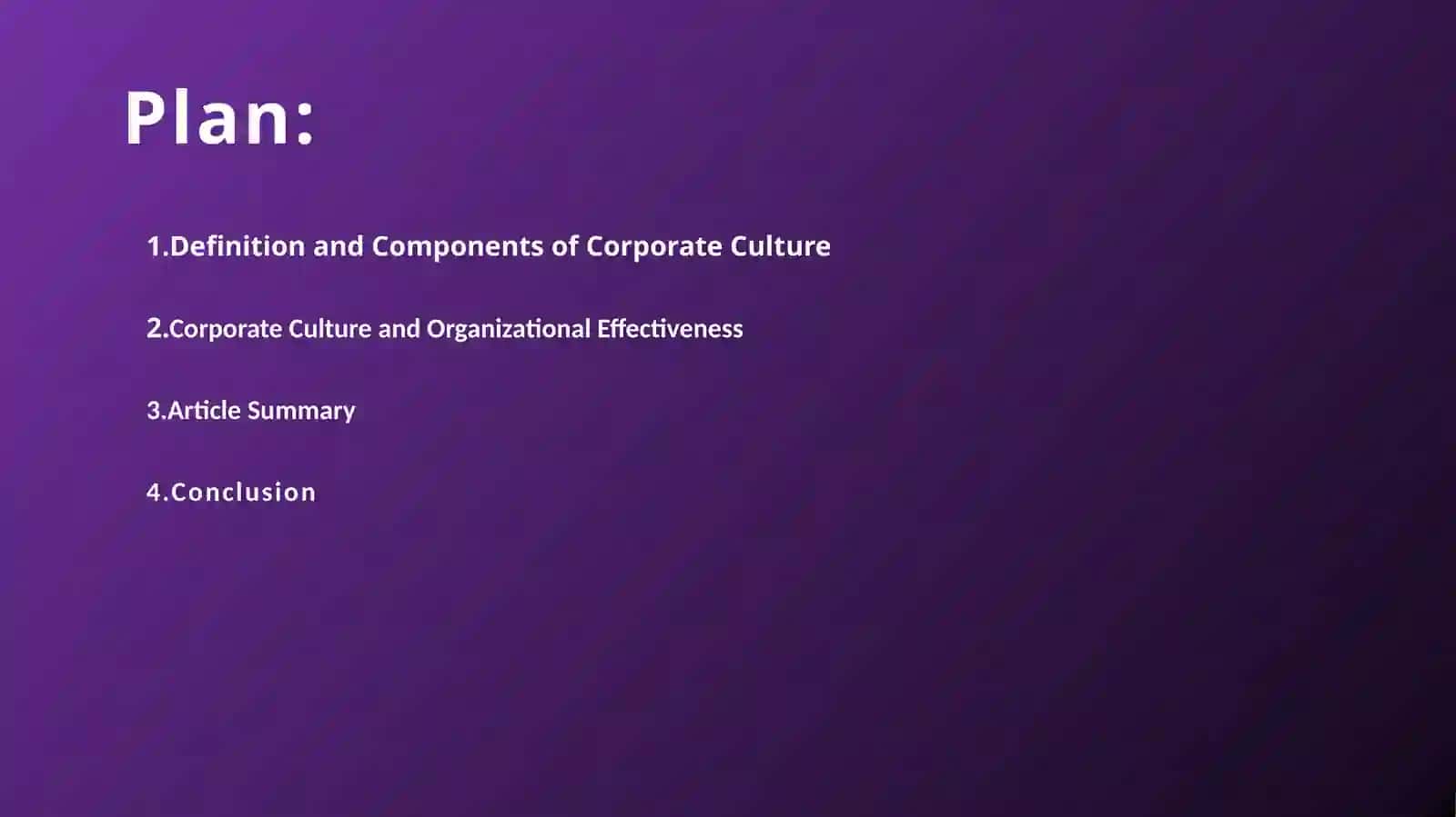 THE ROLE OF CORPORATE CULTURE IN ORGANIZATIONAL SUCCESS 3