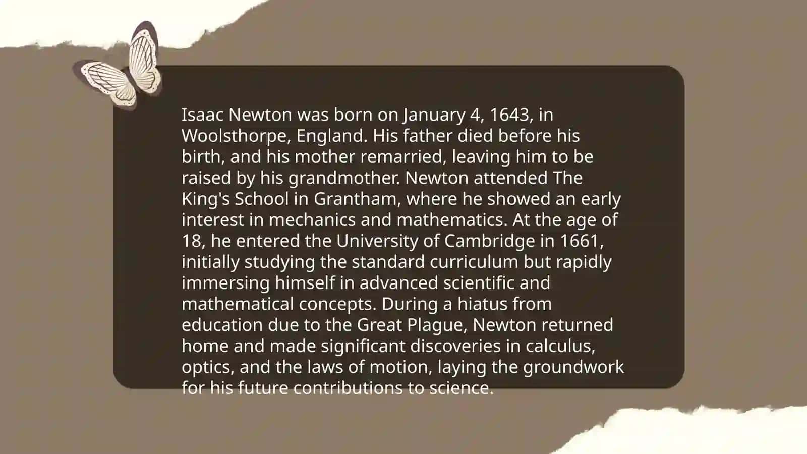 Isaac Newtonning hayoti va faoliyati 3