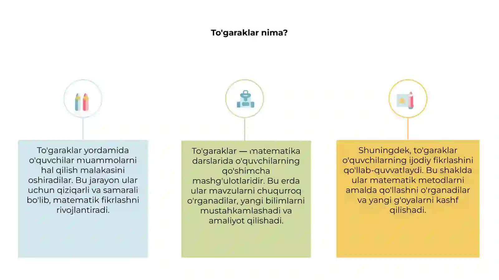 To'garaklar matematika darslarida 3