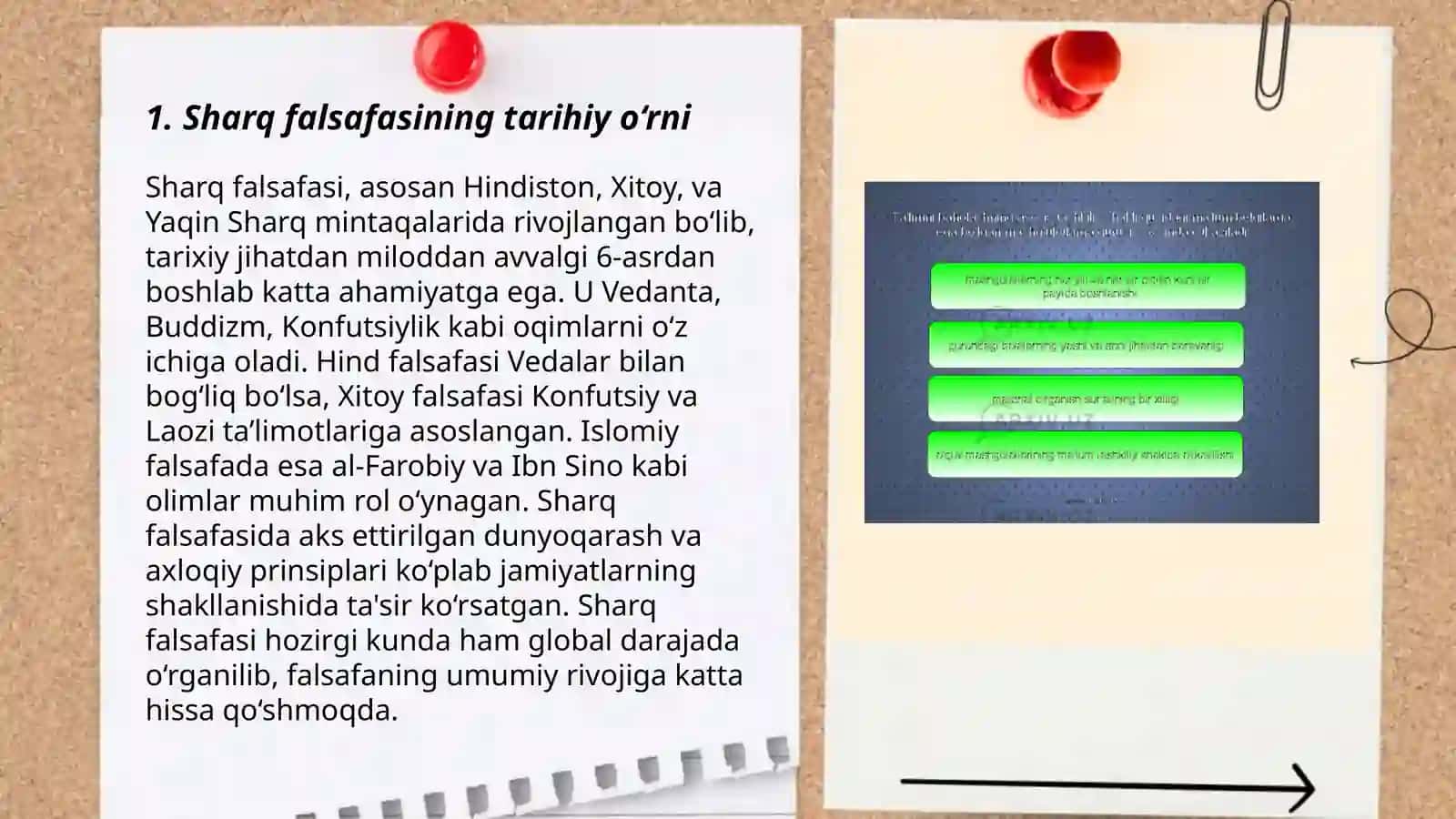 Yangi davr Sharq falsafasidagi asosiy muammolar 3