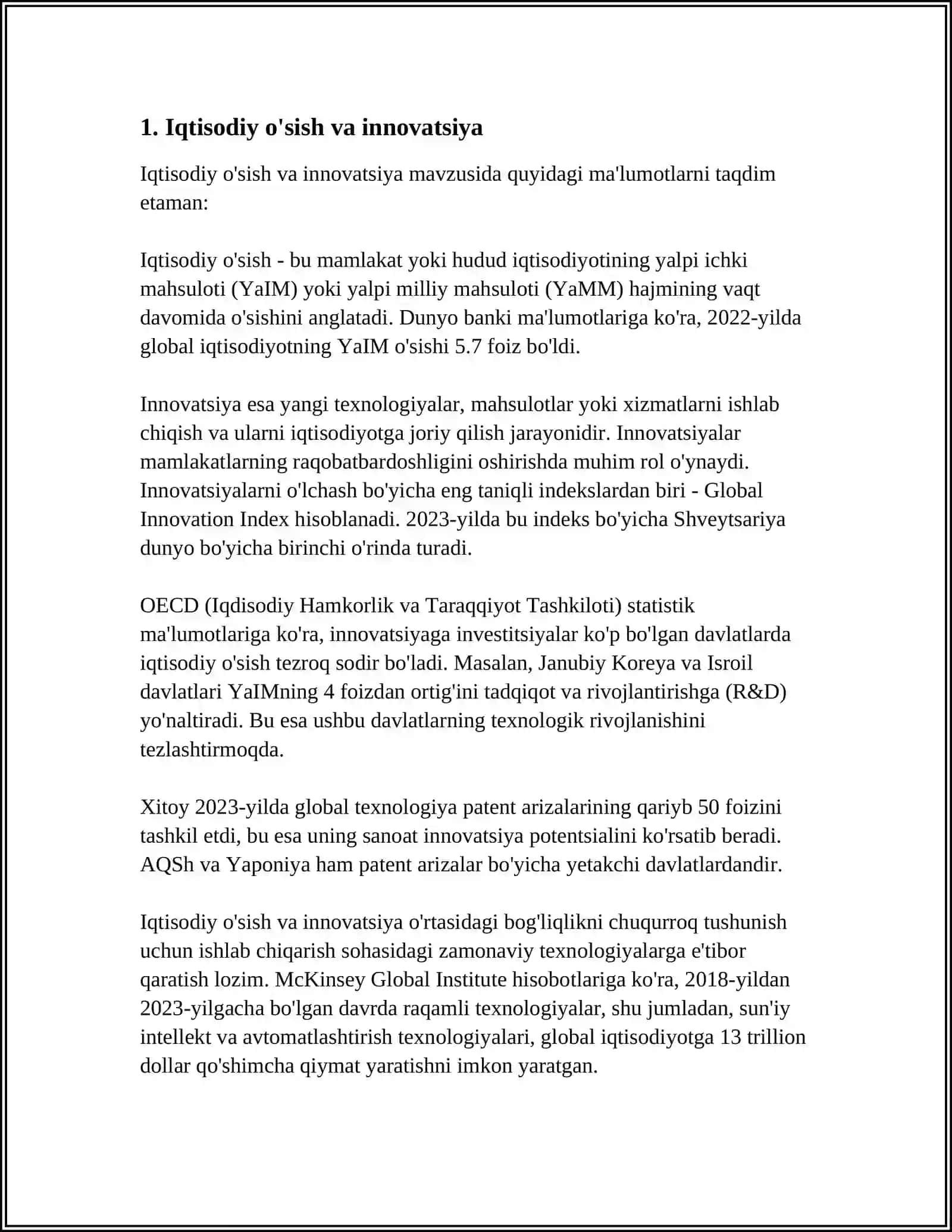 O'ZBEKISTON 2030 STRATEGIYASI 3