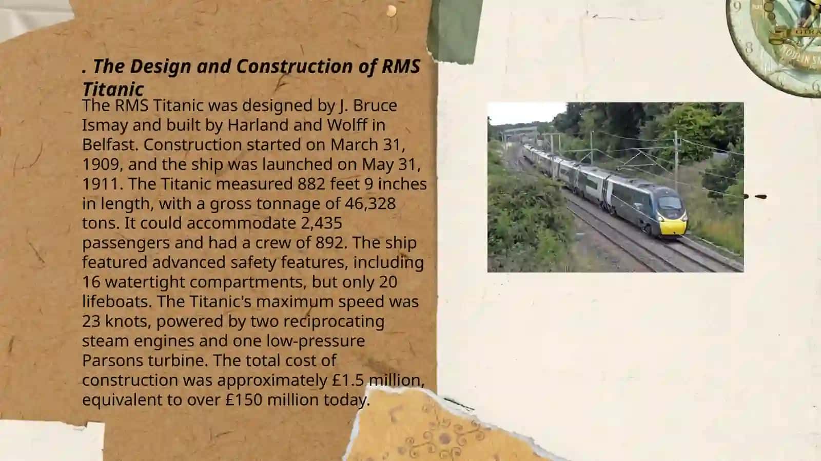 The Design and Construction of RMS Titanic 3