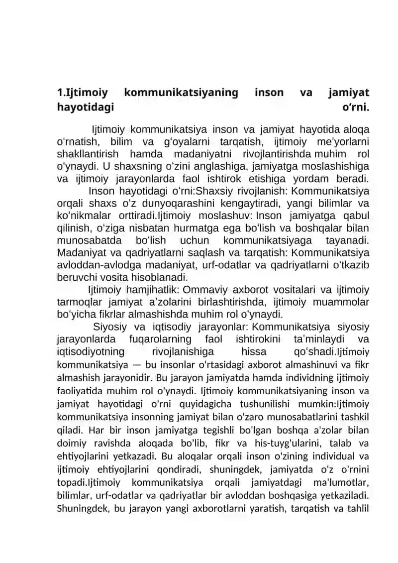 Ijtimoiy ishda kommunikatsiya. 3