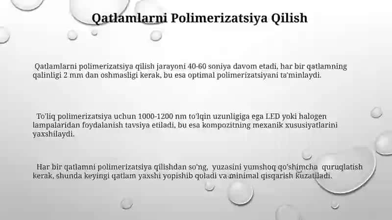 Oquvchan kompozit plombalar 3