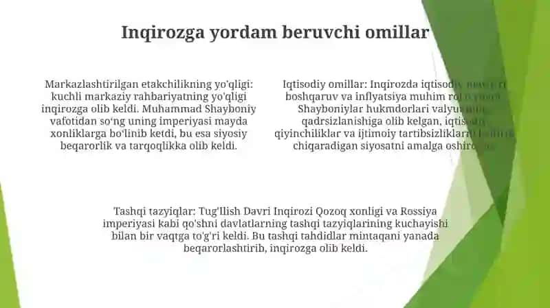 Tug'Ilish Davri Inqirozi 3