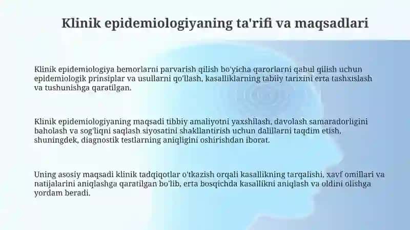 Klinik epidemiologiyaasoslar 3