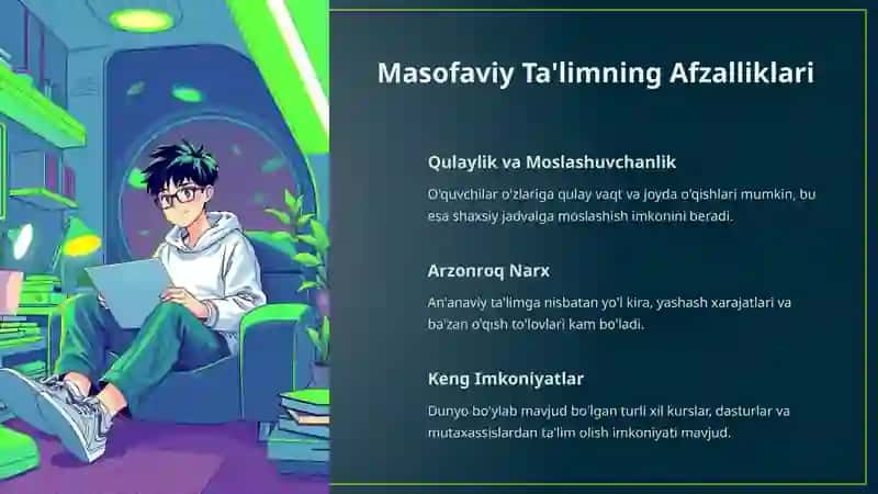 Masofaviy Ta'lim: Bugungi va Ertangi Kun 3