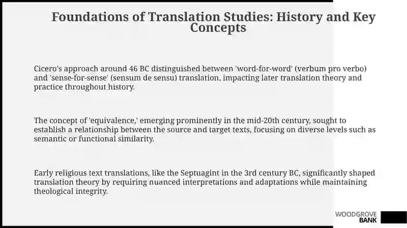 Foundations of Linguistic Translation Studies 3