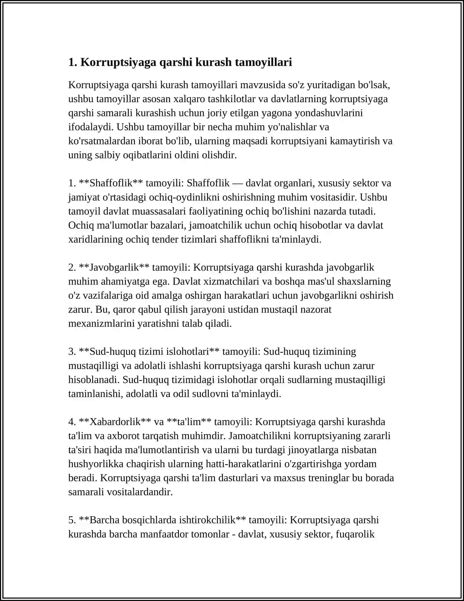 KORRUPSIYADAN XOLI JAMIYAT SARI 3