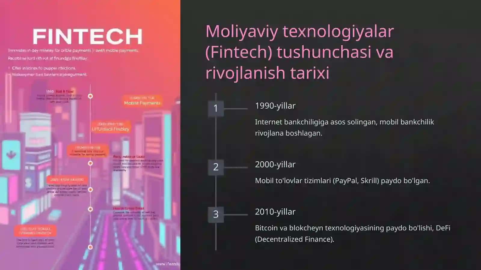 Blokcheyn va moliyaviy texnologiyalar: Innovatsiyalarga yo'l 3