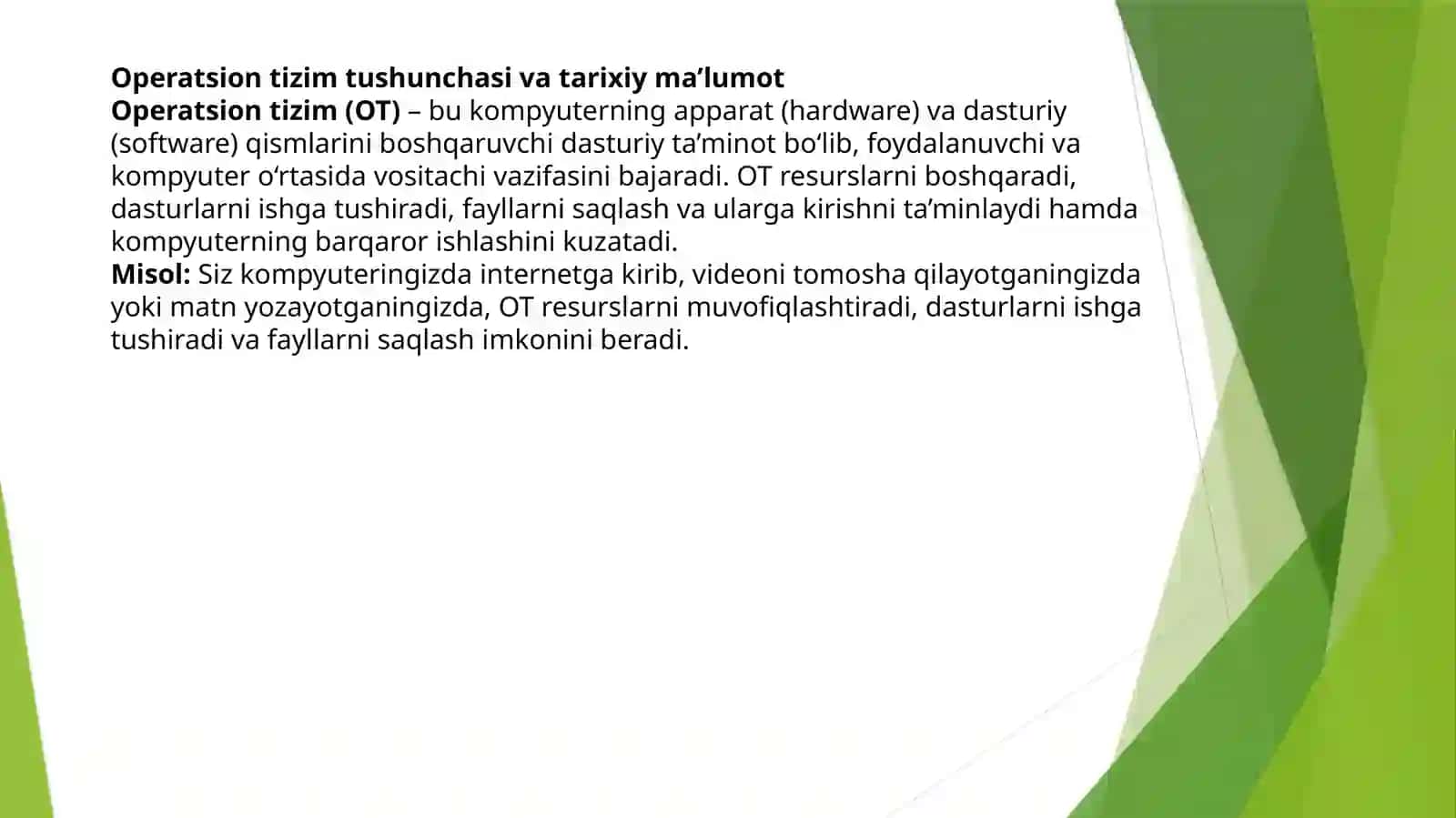 UNIXvaWindowsoperatsionsistemalariningqiyosiytahlili 3