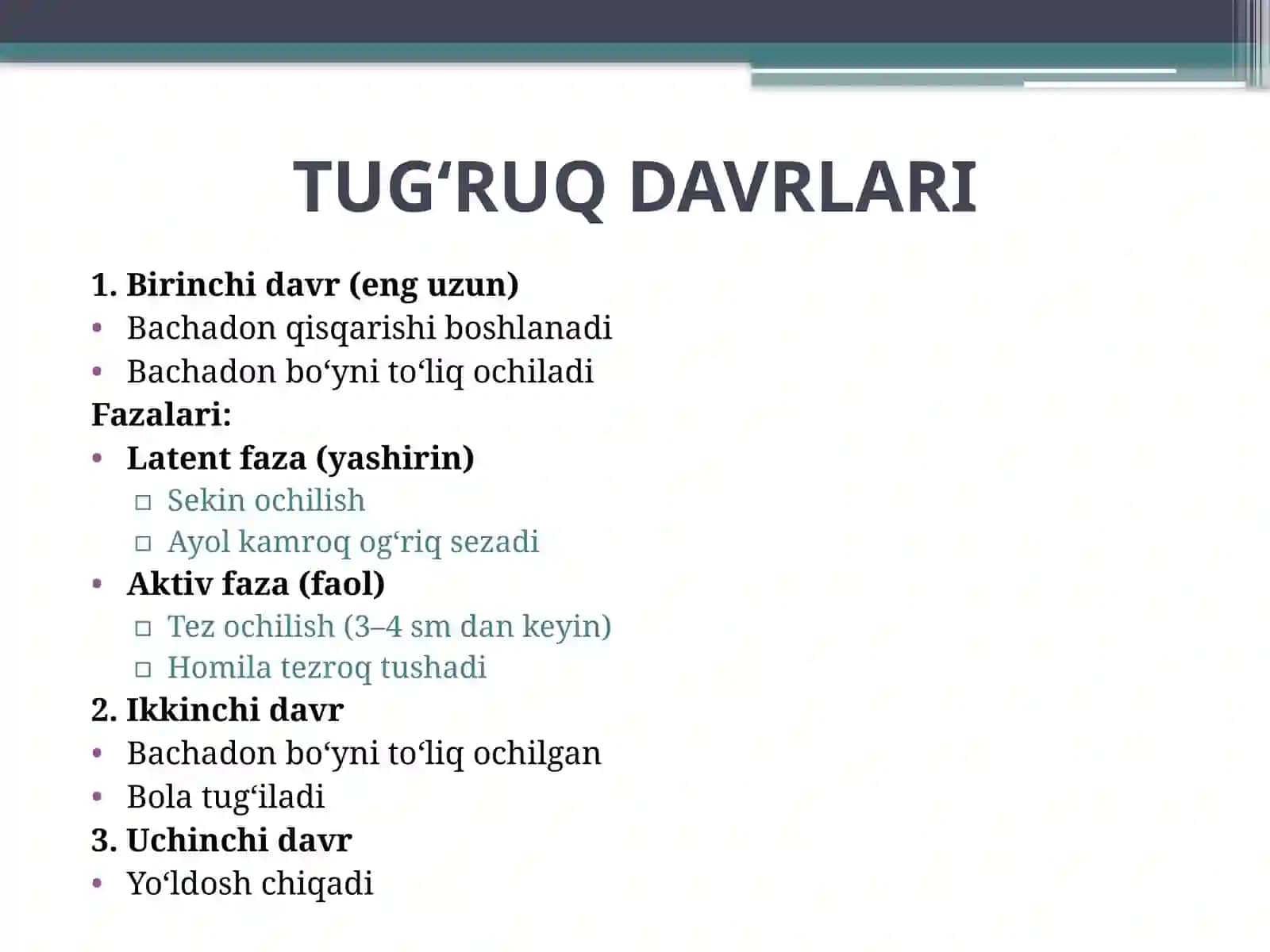 QONIQARSIZ TUG’RUQ FAOLIYATI 3