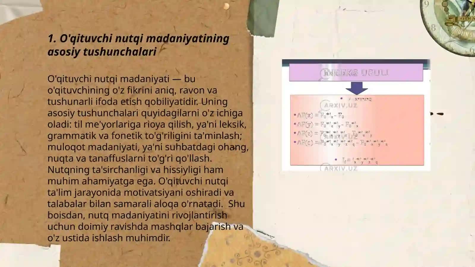 O'qituvchi nutqi madaniyati fanining predmeti 3