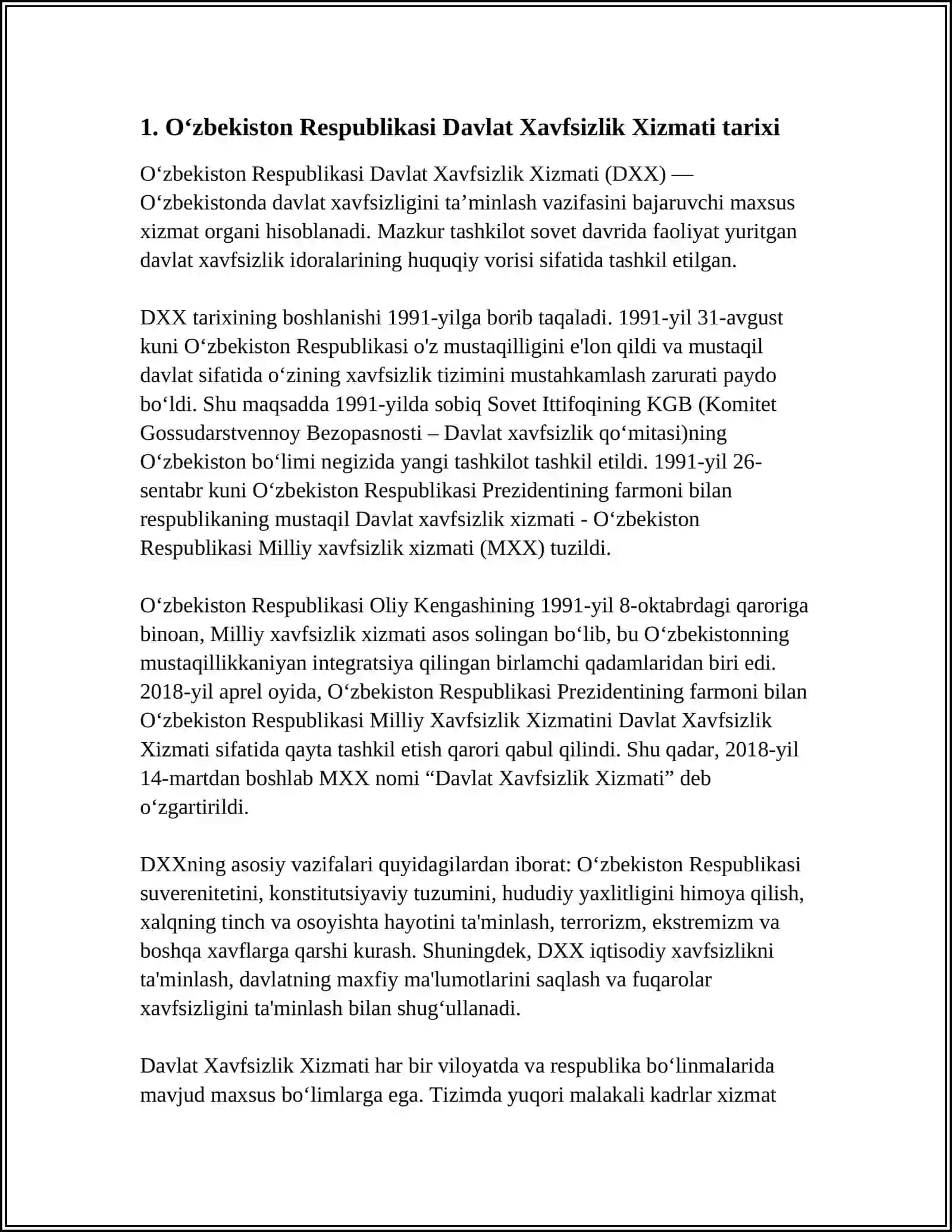 Oʻzbekiston Respublikasi Davlat Xavfsizlik Xizmati 3