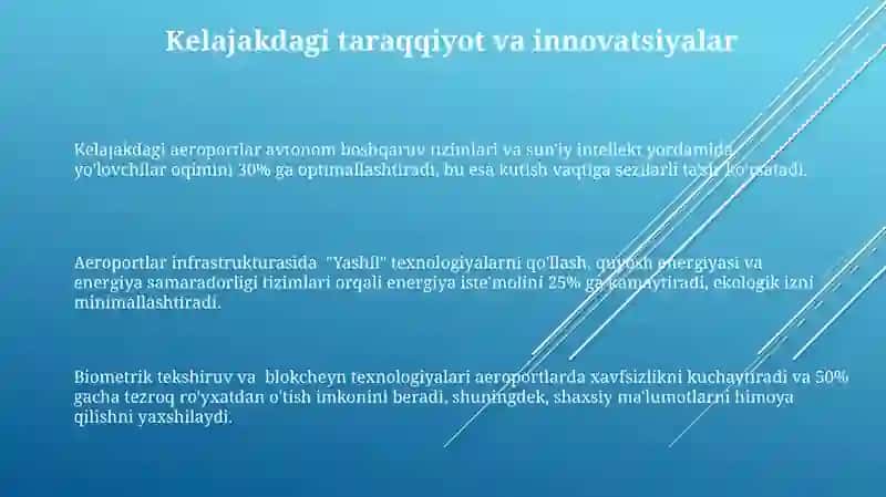 Aeroportlar haqida taqdimot 3