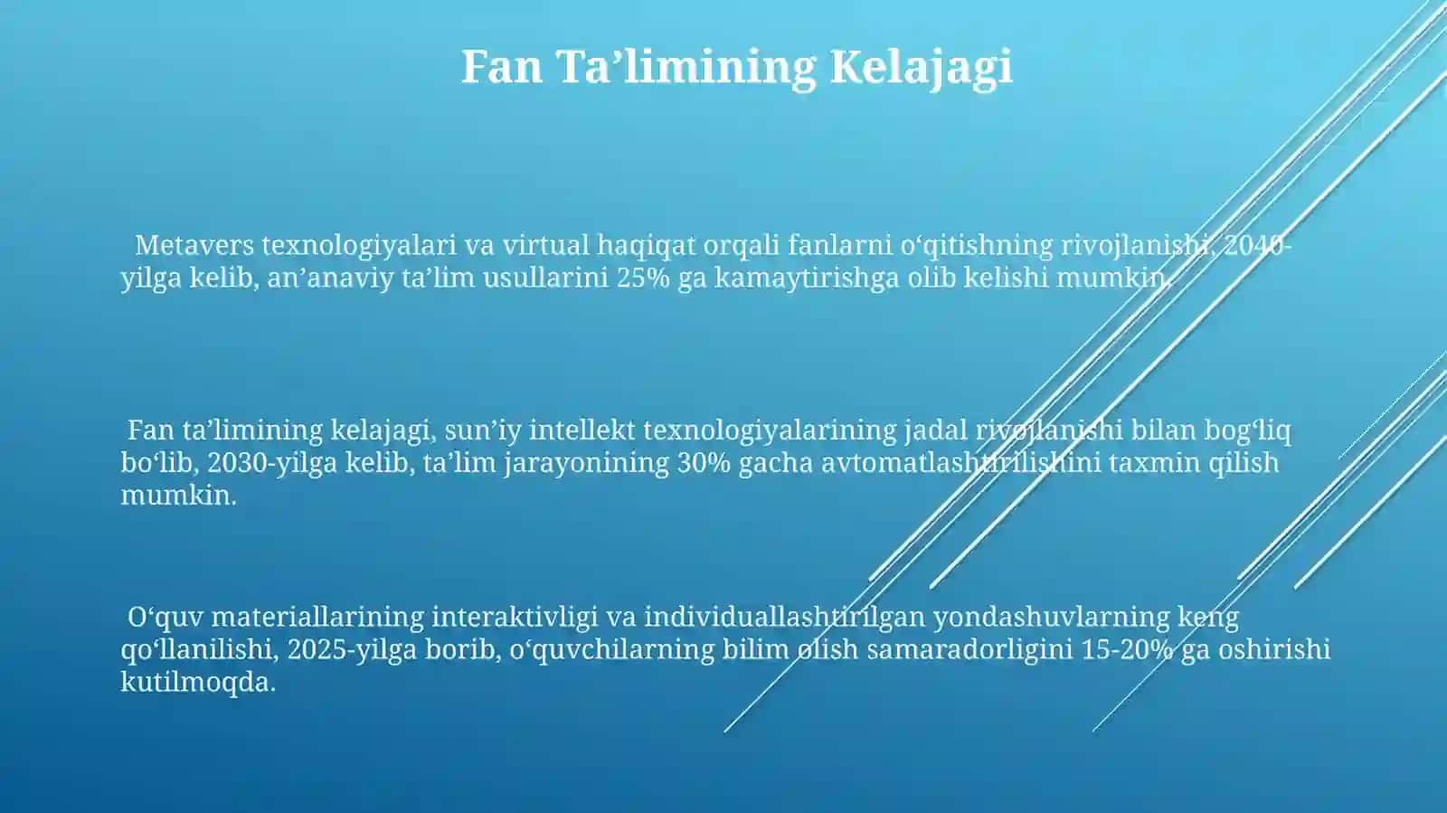 Fan Taʼlim Nazariyasi 3