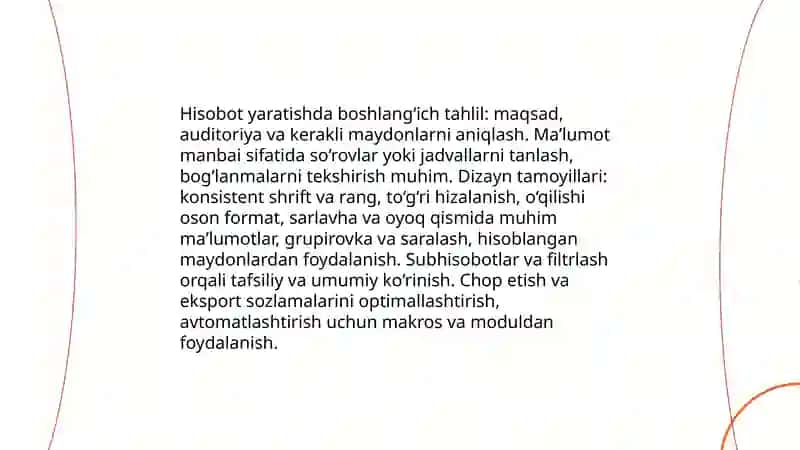 Microsoft Access Malumotlarni boshqarish tizimi 3