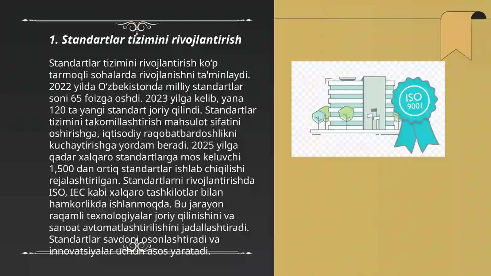 Standartlashtirish va mahsulot sifat 3