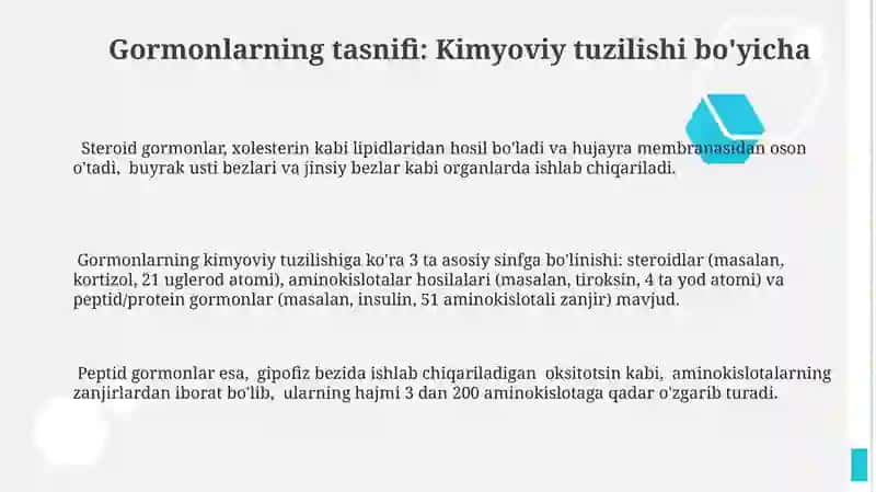 Gormonlarning Tasnifi 3