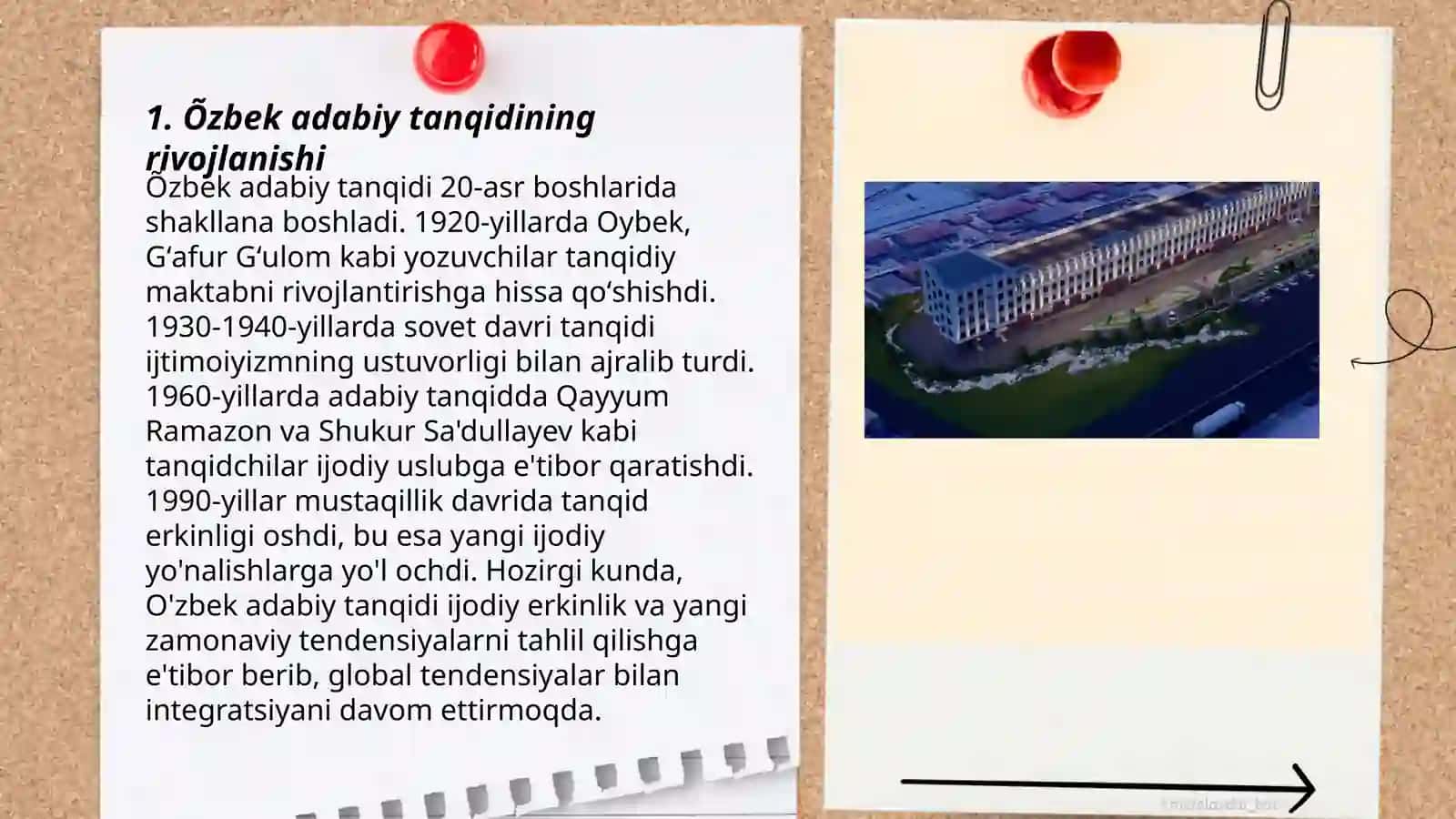 Õzbek adabiy tanqidi (antologiya) bilan tanishish 3
