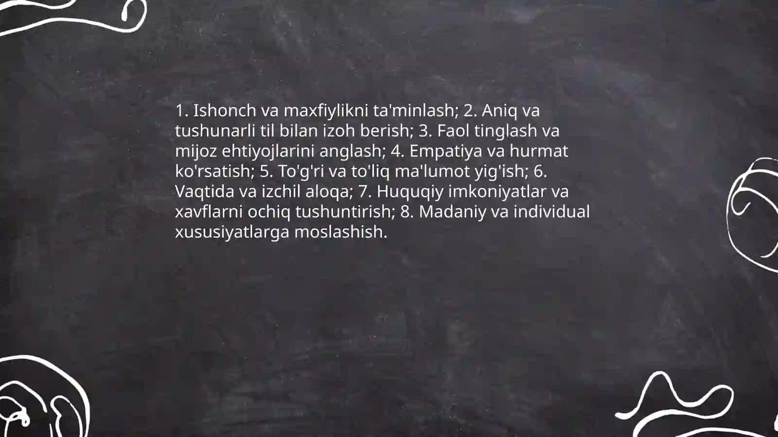 Yuristning kasbiy faoliyatidagi muloqot 3